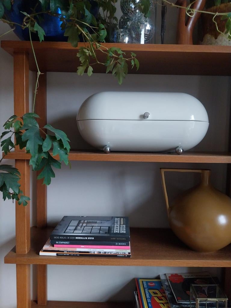 Vintage retro broodtrommel, Antiek en Kunst, Ophalen of Verzenden