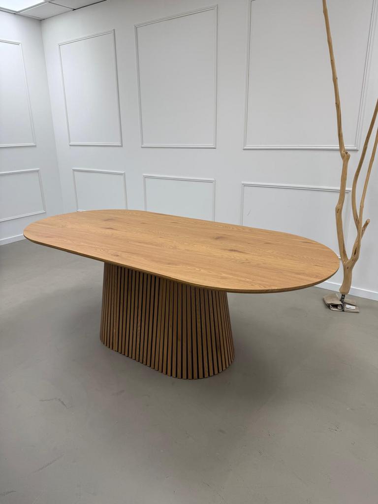 Kick eettafel Mika ovaal, Huis en Inrichting, 100 tot 150 cm, Order@kickcollection.nl, Kick Collection, Eikenhout
