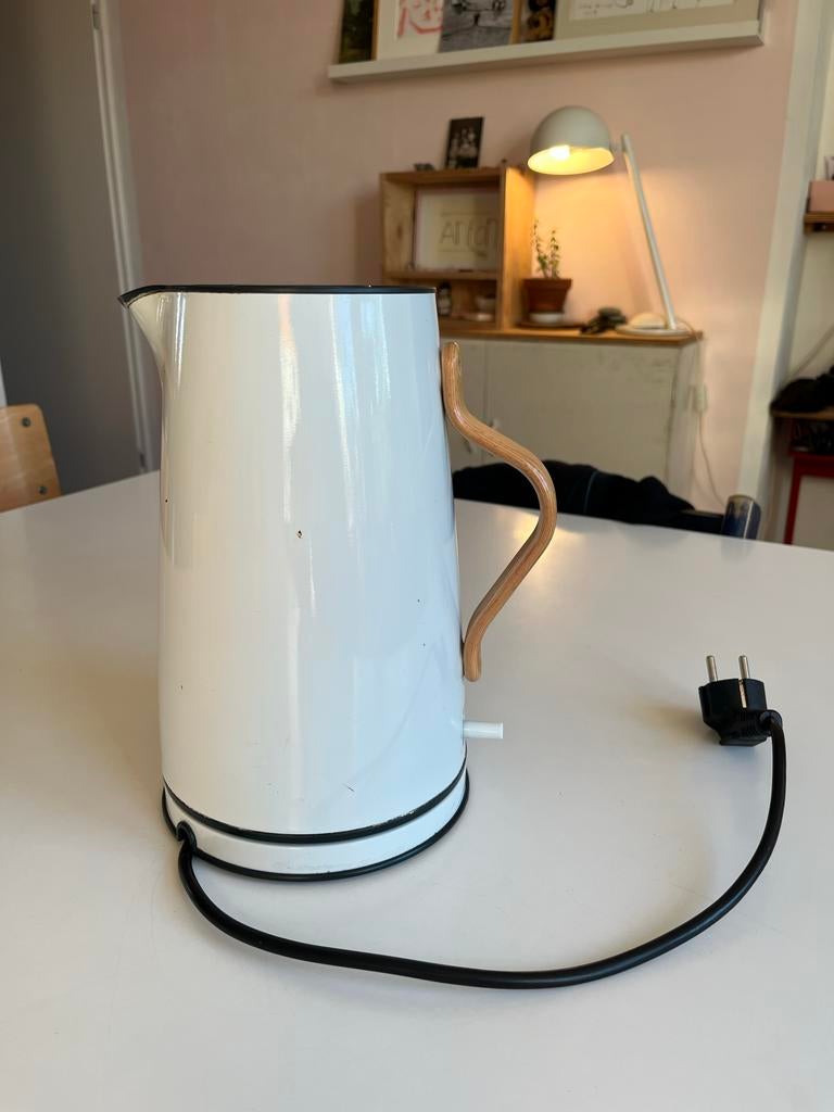 Stelton Waterkoker - Scandinavisch Design, 1 tot 2 liter, Ophalen of Verzenden, Gebruikt, Draadloos