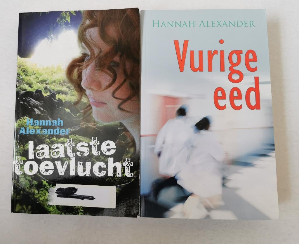 15... 2 x Hannah Alexander, Boeken, Ophalen of Verzenden, Zo goed als nieuw