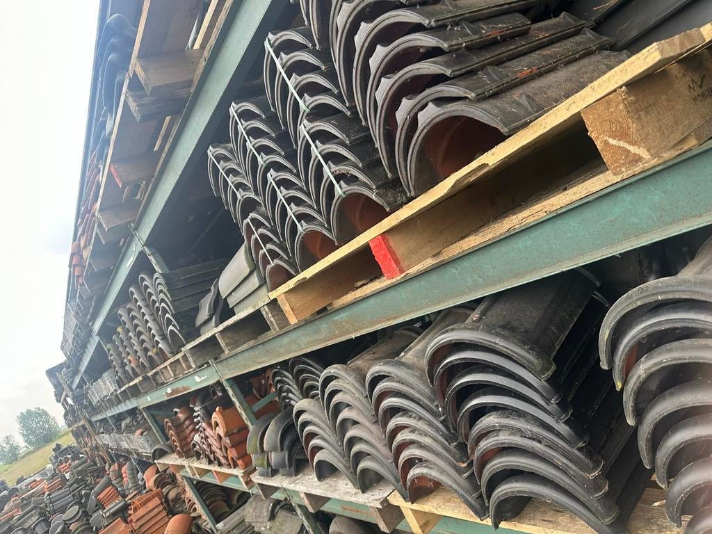 Nokvorsten alle soorten en maten, NIEUW & Gebruikte, Ophalen, Steen of Klei, 15 m² of meer, Dakpannen