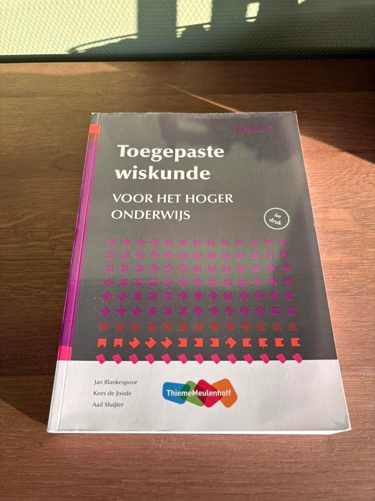 Toegepaste wiskunde voor het hoger onderwijs -6e druk deel 1, Boeken, Ophalen, Zo goed als nieuw, J.H. Blankespoor; C. de Joode; A. Sluijter