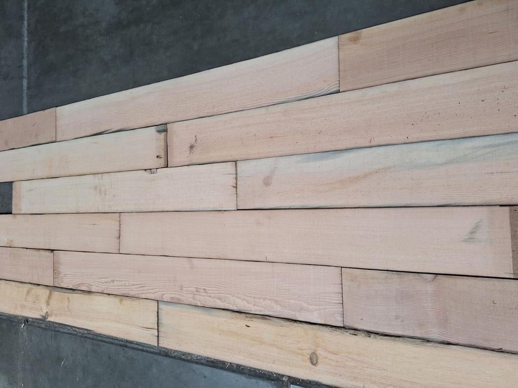 Partij  Amerikaans  grenen  planken  sloophout  Herzaagd, Ophalen, Gebruikt, Minder dan 25 mm, Grenen