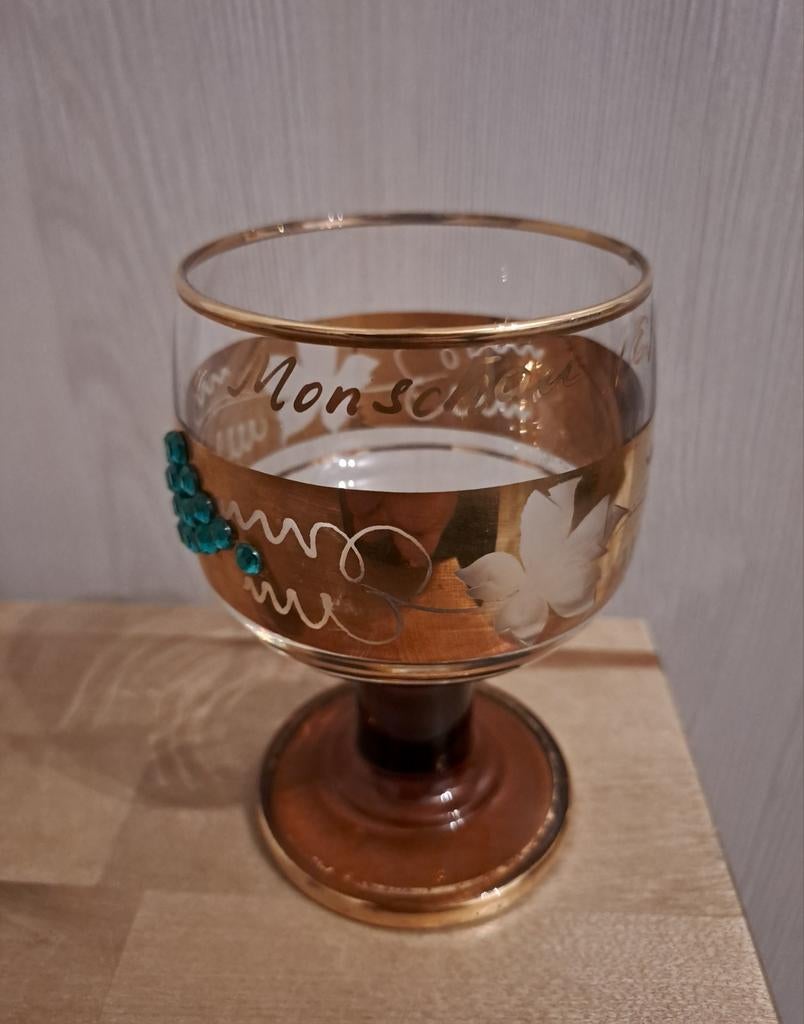 Vintage 1970 Roemer Bockling water wijnglas Monschau Eifel, Ophalen of Verzenden