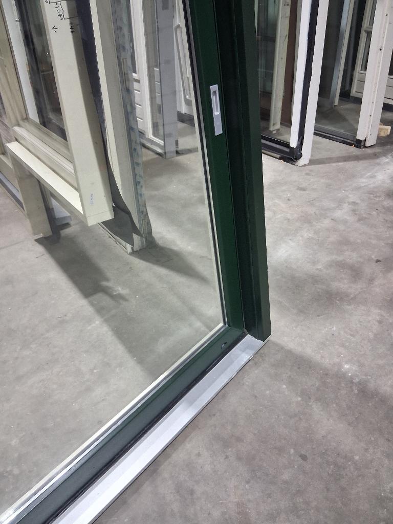 Nieuw Showroommodel schuifpui HR++ bezorgen factuur mogelijk, Kunststof, 225 cm of meer, Ophalen of Verzenden, Zo goed als nieuw