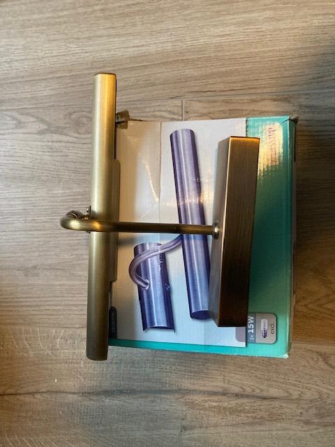 Massive, wandlamp, schilderijlamp, Ophalen, Nieuw, Metaal, Klassiek