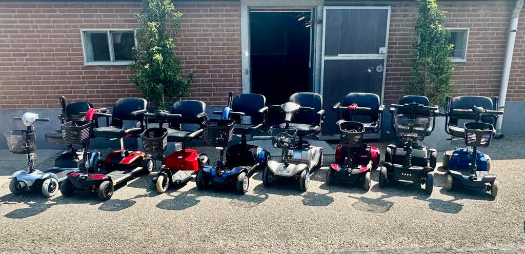 Opvouwbare / demontabele scootmobiel (opvouwbaar), Overige merken, 10 km/u of minder, Ophalen of Verzenden, Zo goed als nieuw