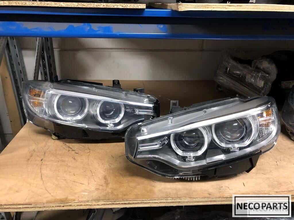 Bmw 4 serie f32 f33 f36 f82 f83 xenon led koplamp set, Ophalen of Verzenden, Gebruikt, BMW