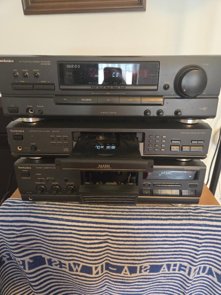 Technics + Bose, Gebruikt, Losse componenten, Tuner of Radio, Ophalen