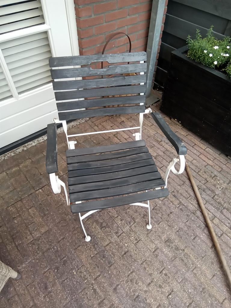 Leuk tuinstoeltje, Tuin en Terras, Ophalen, Zo goed als nieuw