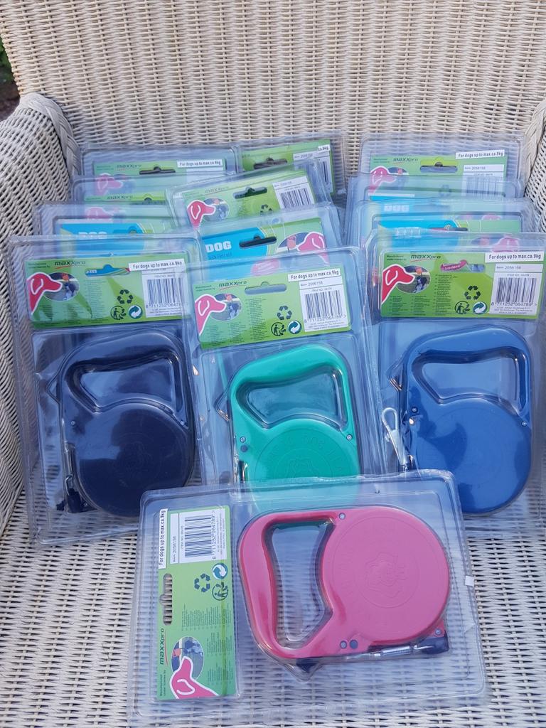 Partij van 13 honden lijnen 3 meter, Dieren en Toebehoren, Ophalen of Verzenden, Nieuw