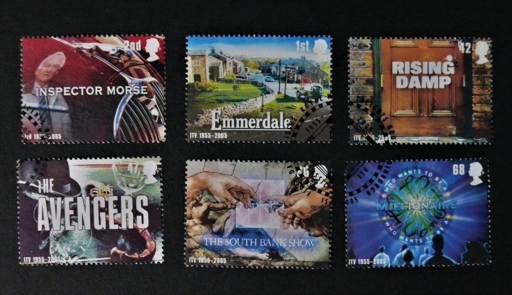 UK / Engeland 2005 Commerciële TV, Verzenden, Gestempeld