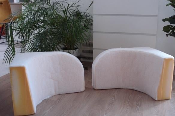 2 nieuwe hoekkussens voor zithoek in caravan kussens zithoek, Ophalen of Verzenden, Nieuw