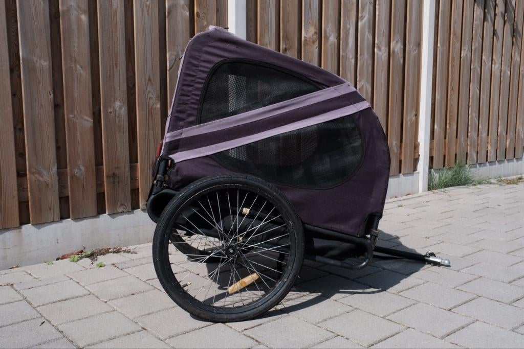 Hondenfietskar voor middelgrote hond, Ophalen, Gebruikt, Hondenkar