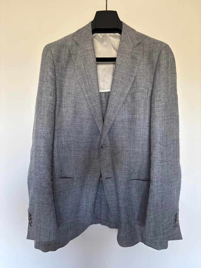 Suitsupply Havanna colbert maat 52, Kleding | Heren, Kostuums en Colberts, Ophalen of Verzenden, Gedragen, Maat 52/54 (L), Grijs