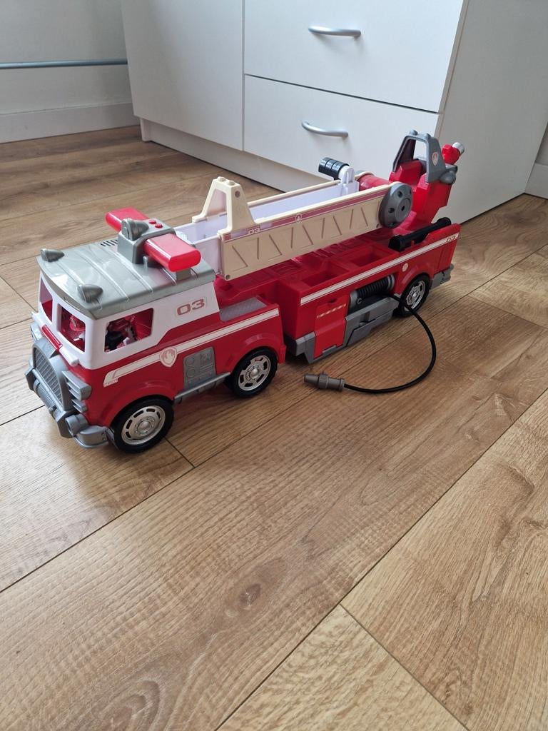 Paw Patrol brandweerwagen met Marshall en vuurpijl, Kinderen en Baby's, Speelgoed | Speelgoedvoertuigen, Ophalen