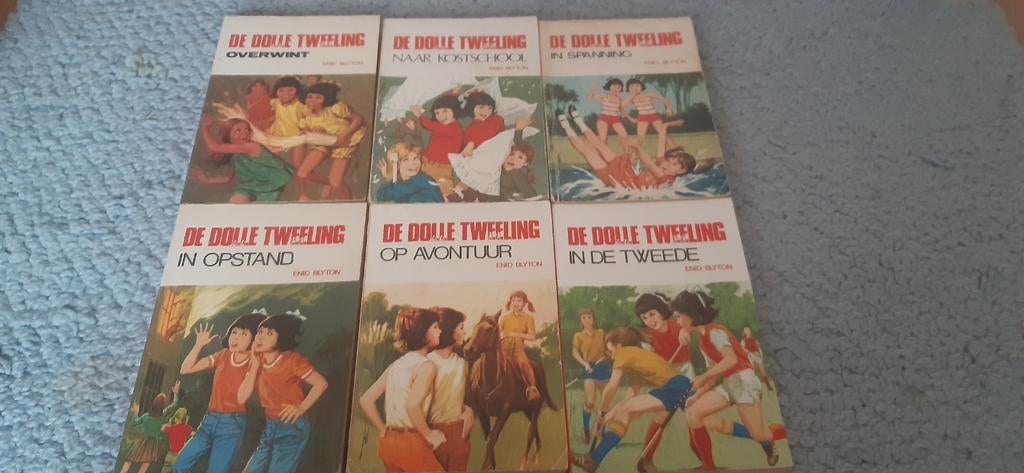 Complete serie de dolle tweeling van Enid Blyton, Boeken, Kinderboeken | Jeugd | 10 tot 12 jaar, Ophalen of Verzenden, Gelezen