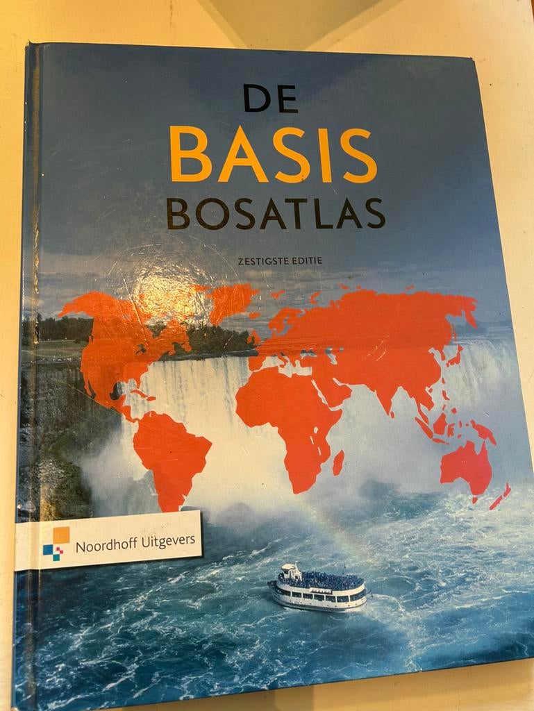 De basis bosatlas 60ste editie, Boeken, Bosatlas, Ophalen of Verzenden, Zo goed als nieuw, 1800 tot 2000