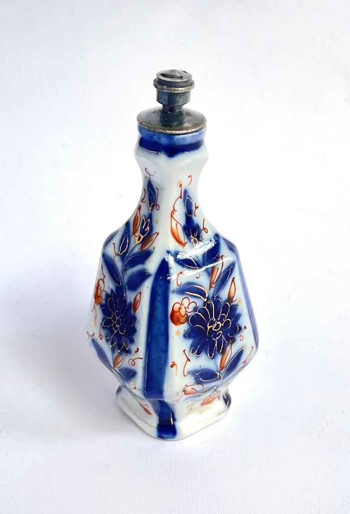 19e eeuw Parfumfles Porselein Boldoot?, Ophalen of Verzenden, Gebruikt, Parfumfles