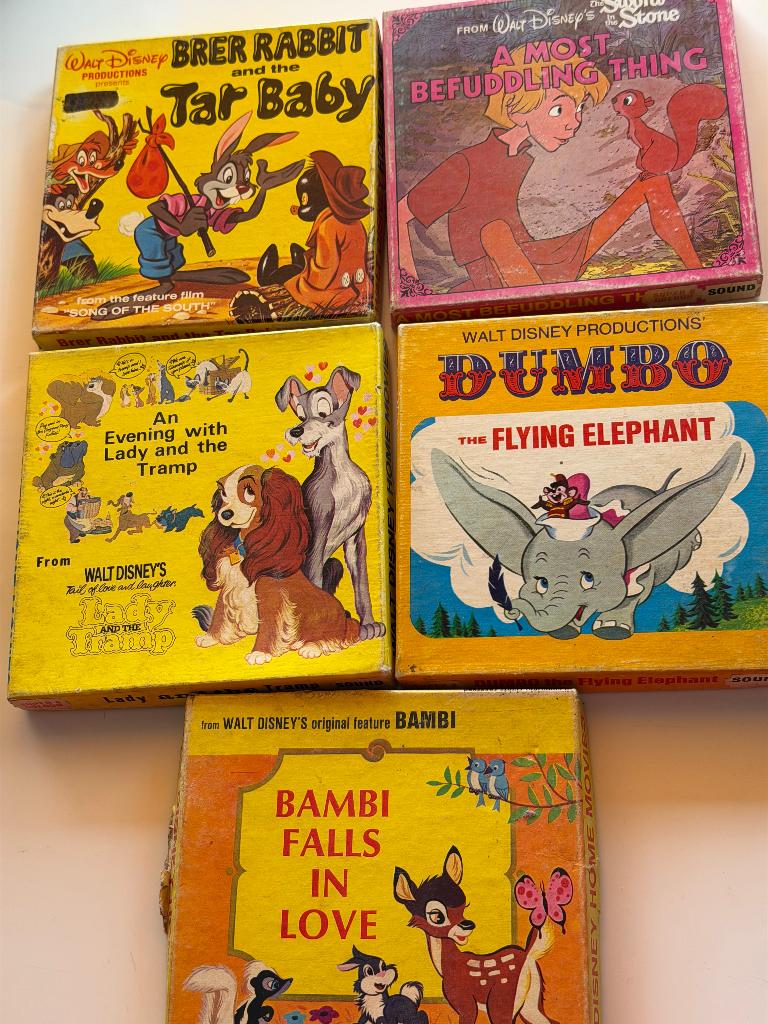 Walt Disney filmpjes 8 mm met/zonder geluid, Ophalen of Verzenden, Overige figuren, Gebruikt, Beeldje of Figuurtje