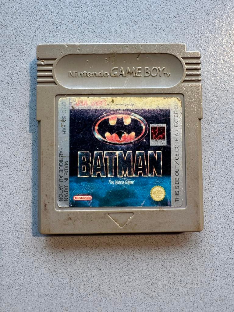 Batman The Video Game - Game Boy (DMG-BAH-FAH), Avontuur en Actie, Gebruikt, 1 speler, Ophalen of Verzenden