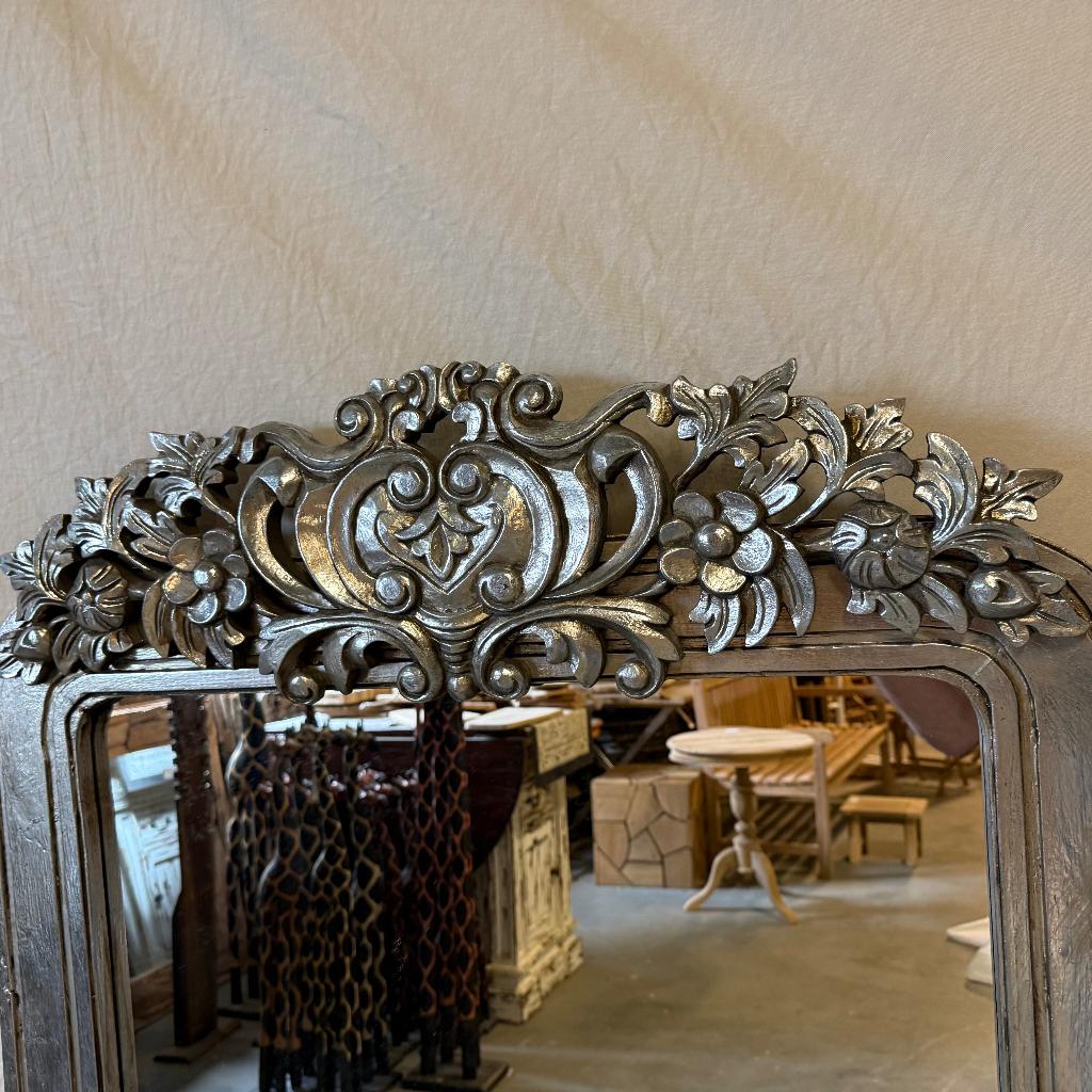 Barok Spiegel - houten lijst - 150 x 90 cm - TTM Wonen, TTM Wonen, Meubels – (Perzische) Tapijten en Woonaccessoires, Taag 63, 2491 CS, Den Haag (Forepark)