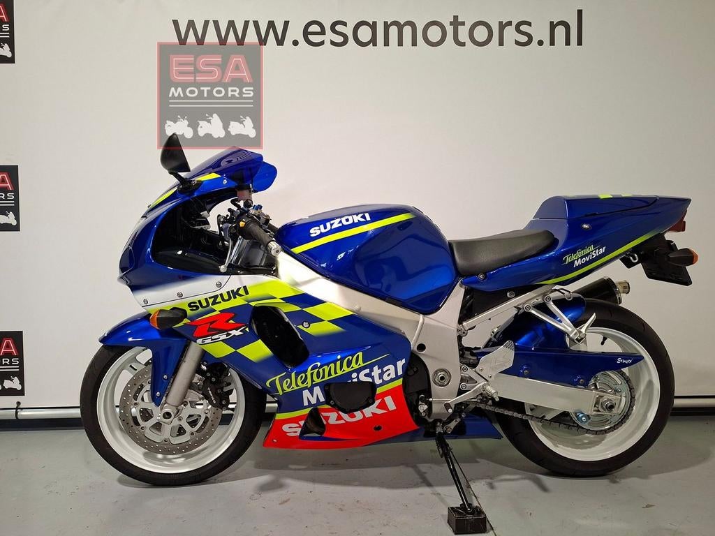 SUZUKI GSX-R 600 \'03 Movistar Telefonica - slechts 6721KM