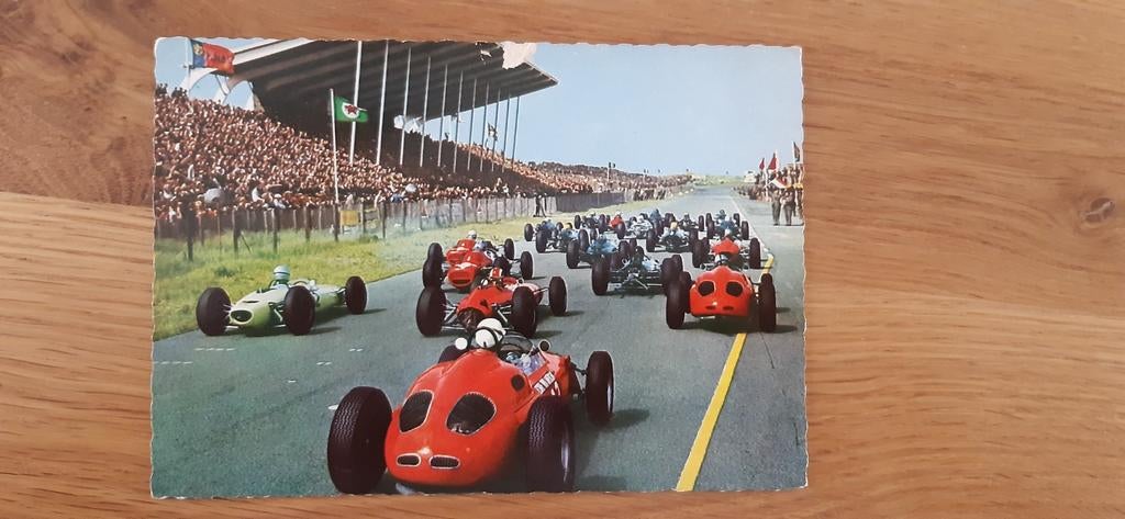 Zandvoort circuit 1968, Verzamelen, Ophalen of Verzenden, 1960 tot 1980, Gelopen, Noord-Holland