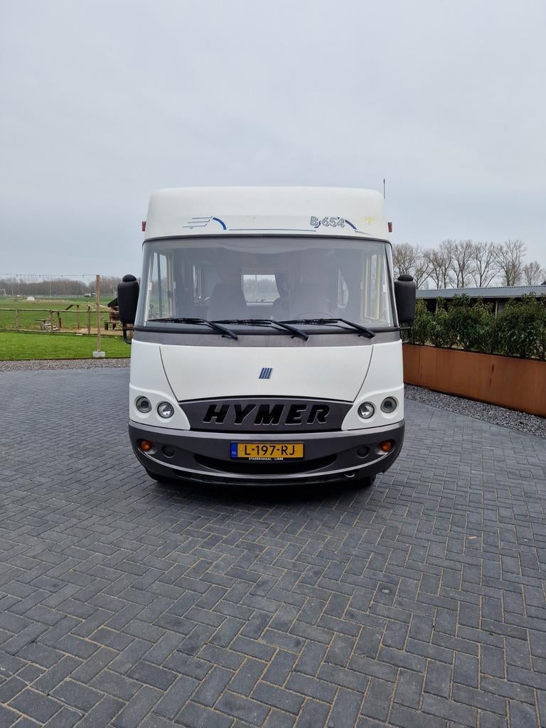 Hymer camper, Integraal, Ringverwarming, Buitenlamp, Fiat
