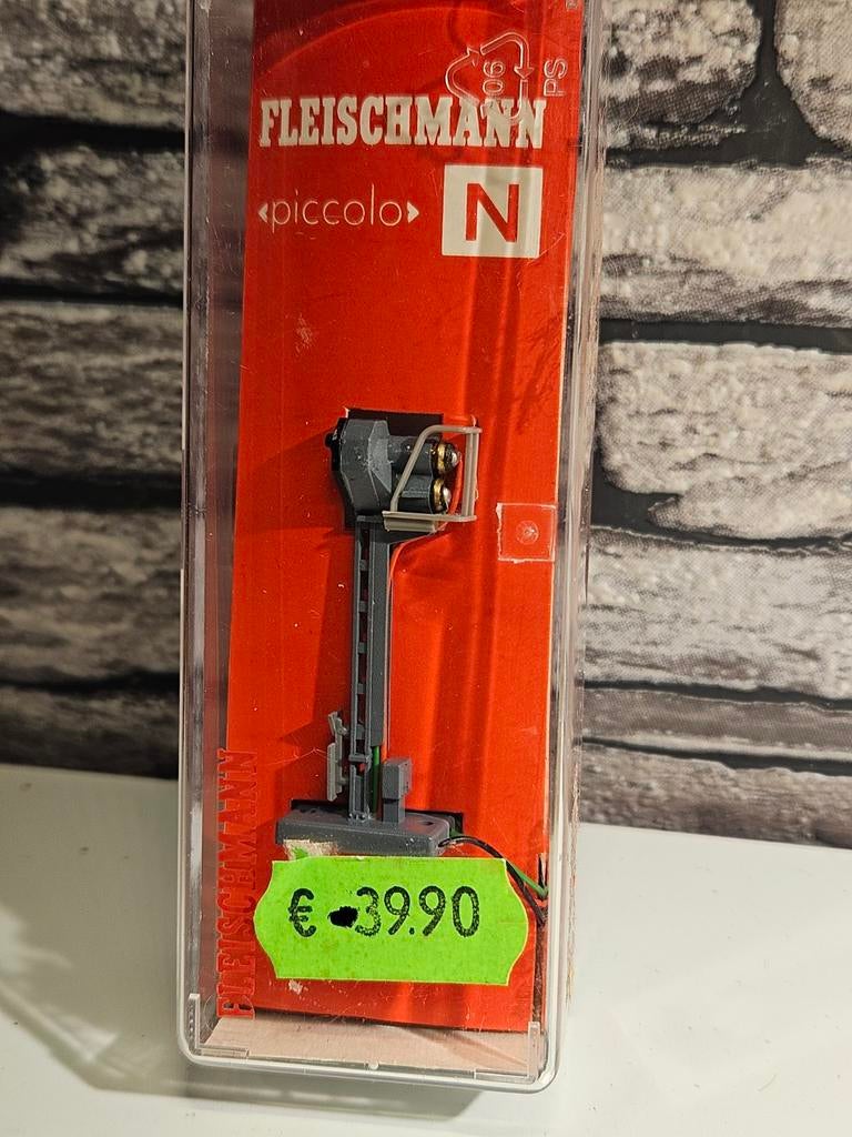 Signaal sein Fleischmann Piccolo N spoor trein 1:160, Gelijkstroom, Fleischmann, Nieuw, Rails