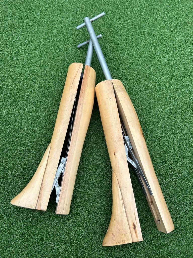 Laarsoprekker hout 2x, Ophalen of Verzenden, Gebruikt