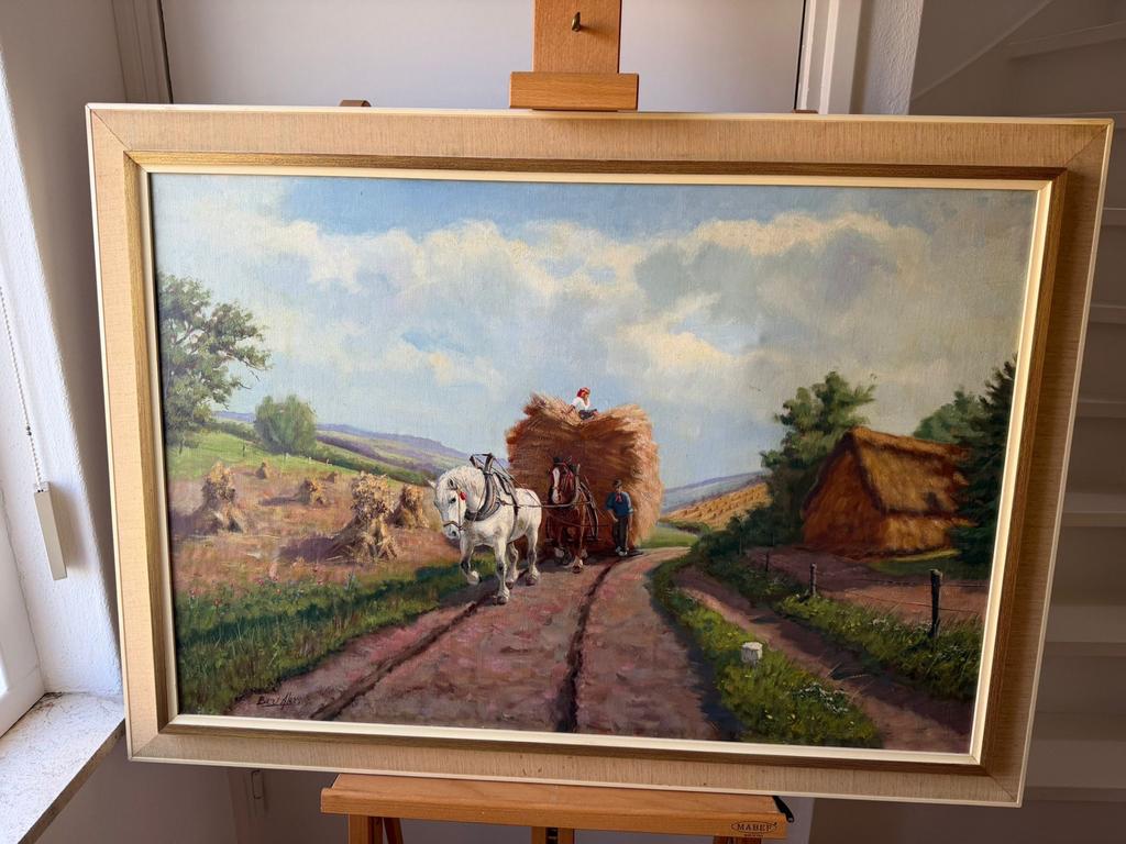 Antiek olieverfschilderij, Antiek en Kunst, Ophalen