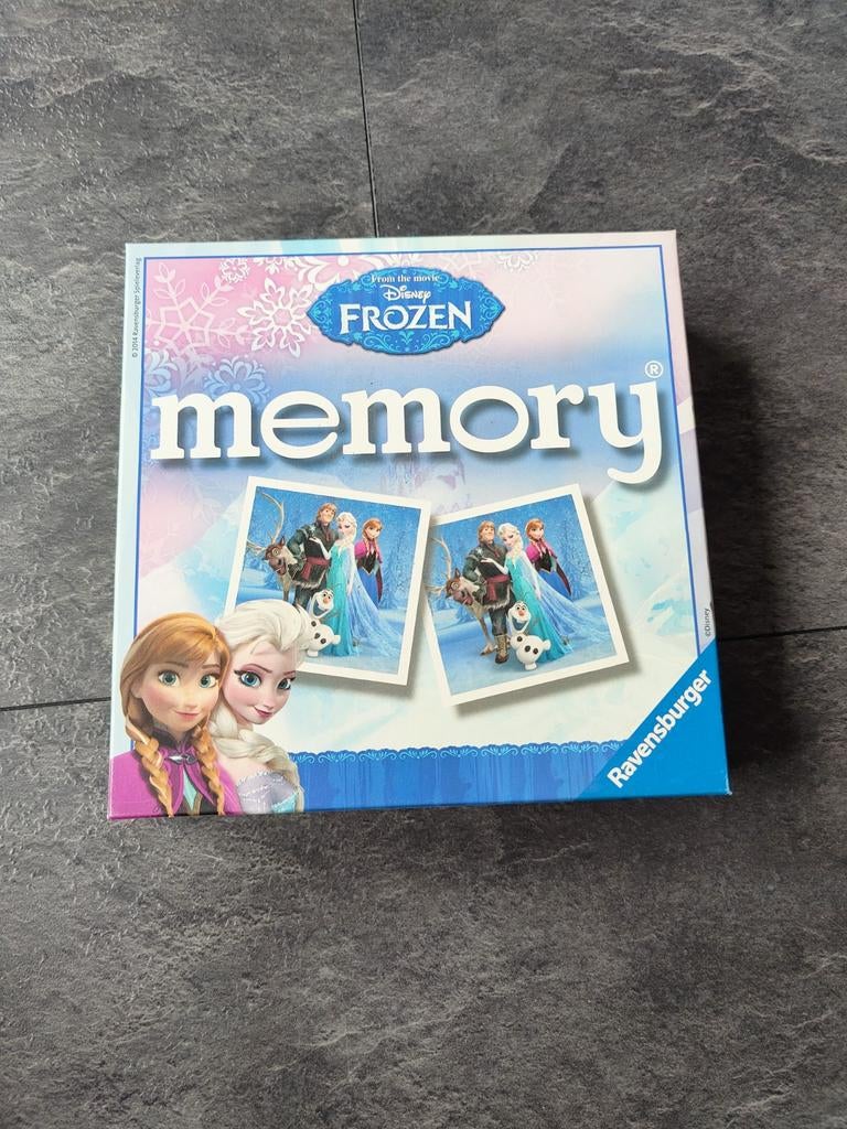 Disney Frozen Memory spel, Ophalen of Verzenden, Zo goed als nieuw, Jongen of Meisje