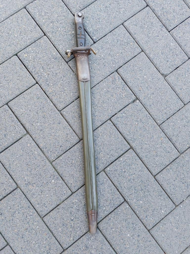 Usa 1917 bajonet trenchgun winchester bajonet, Verzamelen, Militaria | Tweede Wereldoorlog, Ophalen of Verzenden, Amerika, Mes of Dolk
