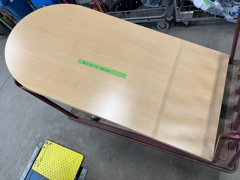 Werkblad bureau blad, Ophalen, Gebruikt, 70 tot 120 cm