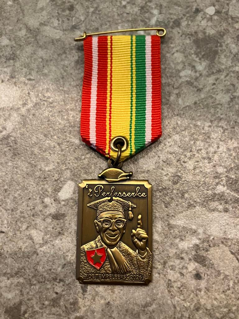 Medaille 't Perfesserke De Tempeleers 2026, Ophalen, Brons, Nederland