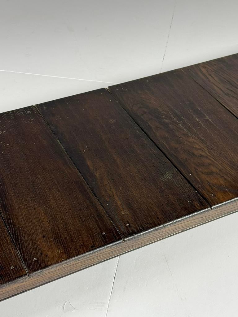 Engelse sidetable klassiek 20e eeuw eiken, Antiek en Kunst, Ophalen of Verzenden