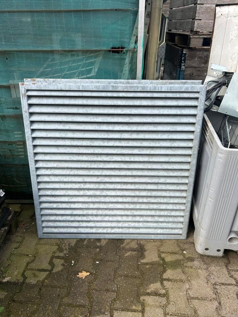 Ventilatie rooster doorvoer, Ophalen, Gebruikt