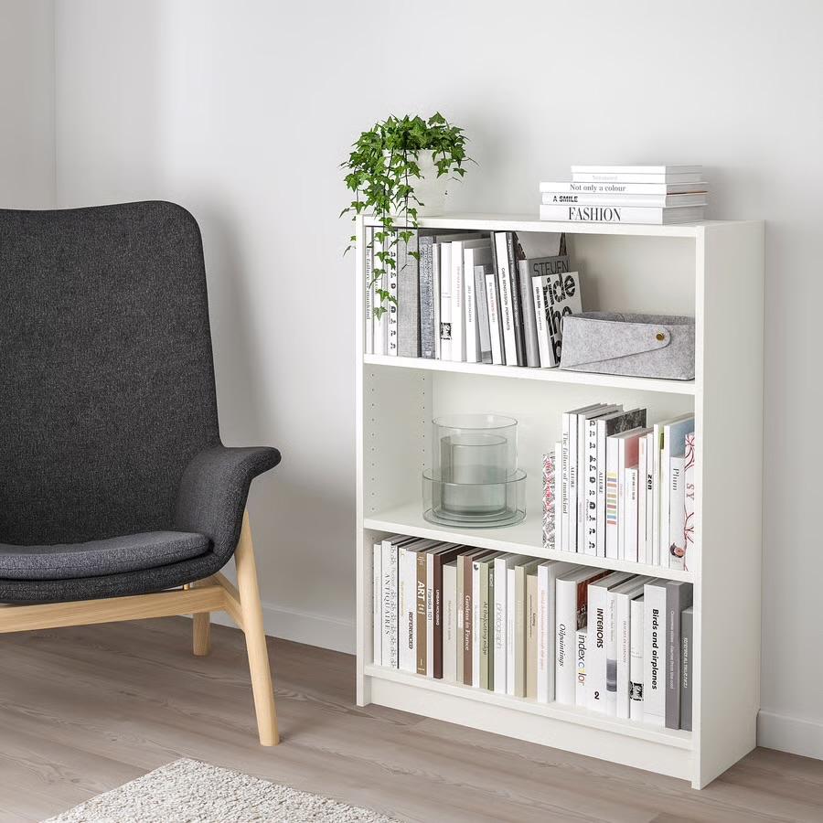 IKEA Billy boekenkast wit - Zo goed als nieuw, Ophalen, Met plank(en), 100 tot 150 cm, 50 tot 100 cm