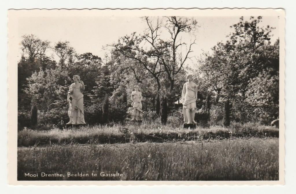Gasselte - mooi Drenthe, Beelden te Gasselte, Ophalen of Verzenden, 1960 tot 1980, Gelopen, Drenthe