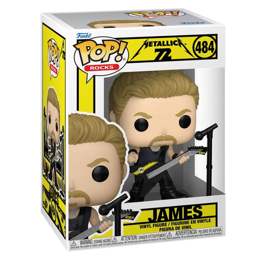FUNKO - Rocks - Metallica 72 - 484 - James, Ophalen of Verzenden, Nieuw