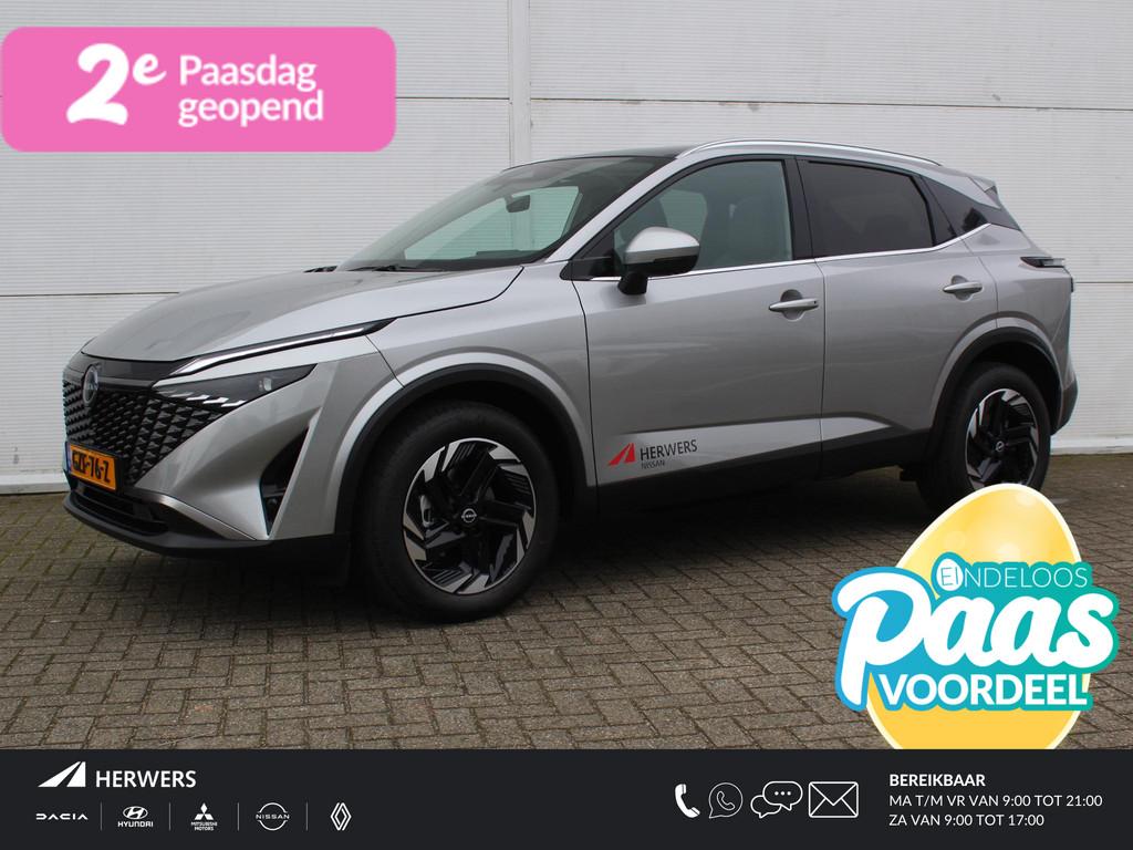 Nissan Qashqai 1.3 MHEV Xtronic N-Connecta / Panoramadak / S, Stof, 1800 kg, 4 cilinders, Hybride Elektrisch/Benzine