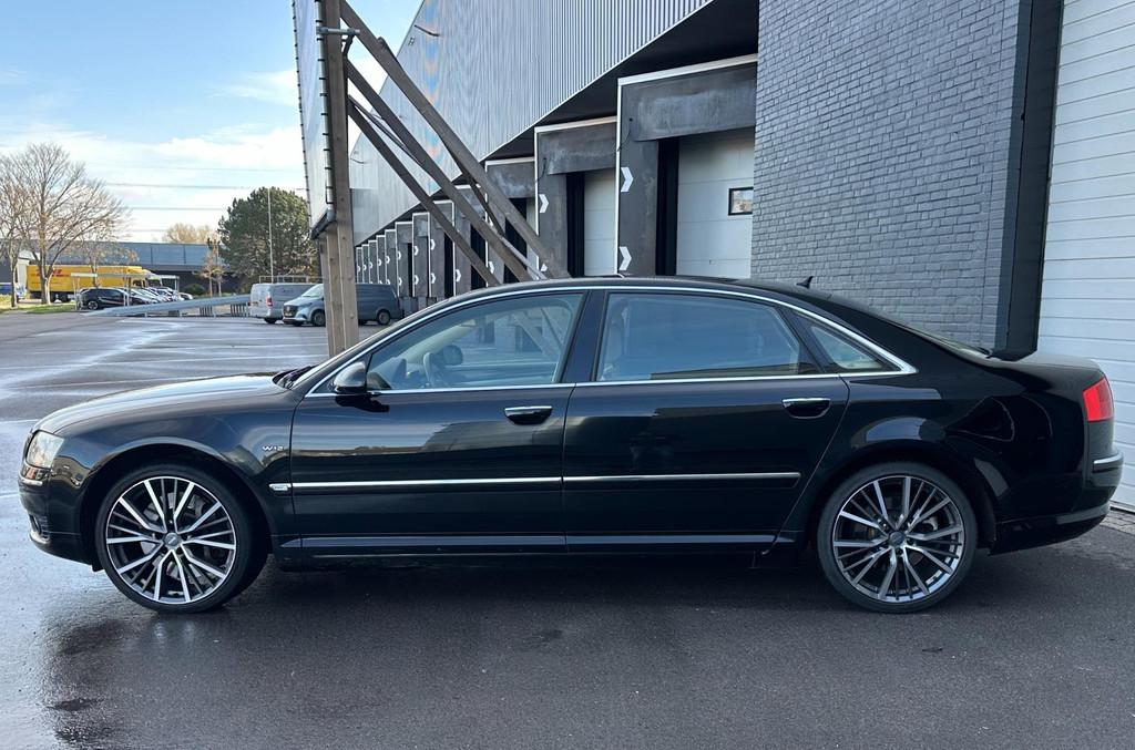 Audi A8 6.0 W12 Quattro Lang Pro Line SCHUIFDAK/VOLOPTIE/VOL, Auto's, Automaat, Gebruikt, Beige, 12 cilinders