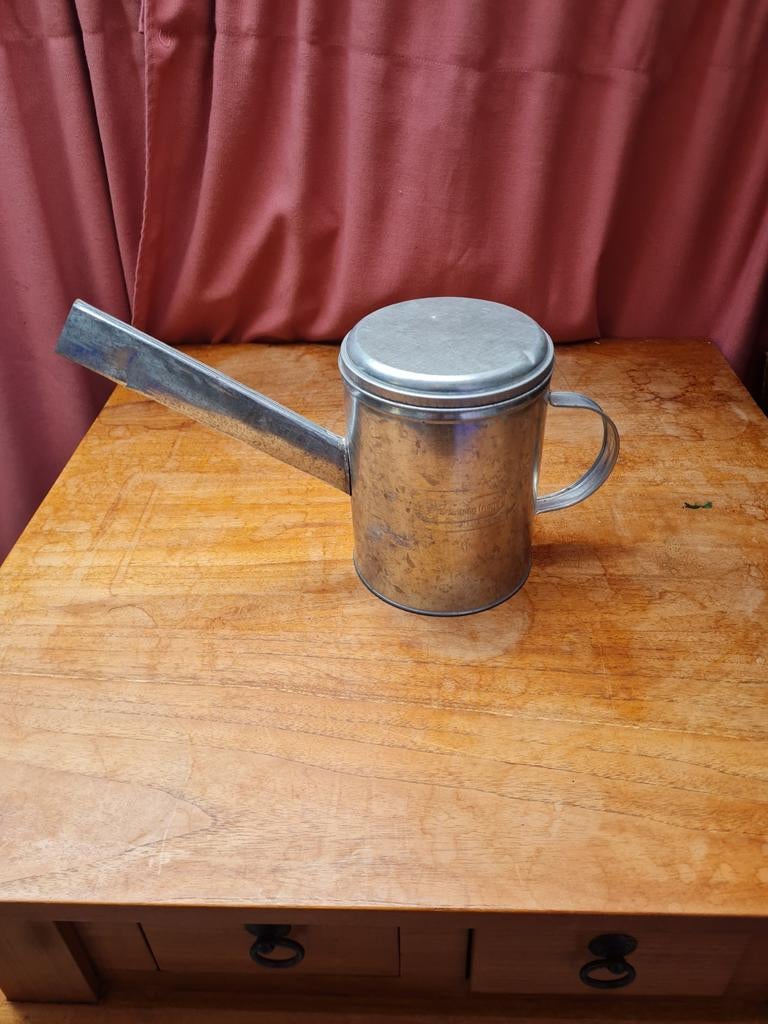 Metalen gieter met deksel, Ophalen of Verzenden