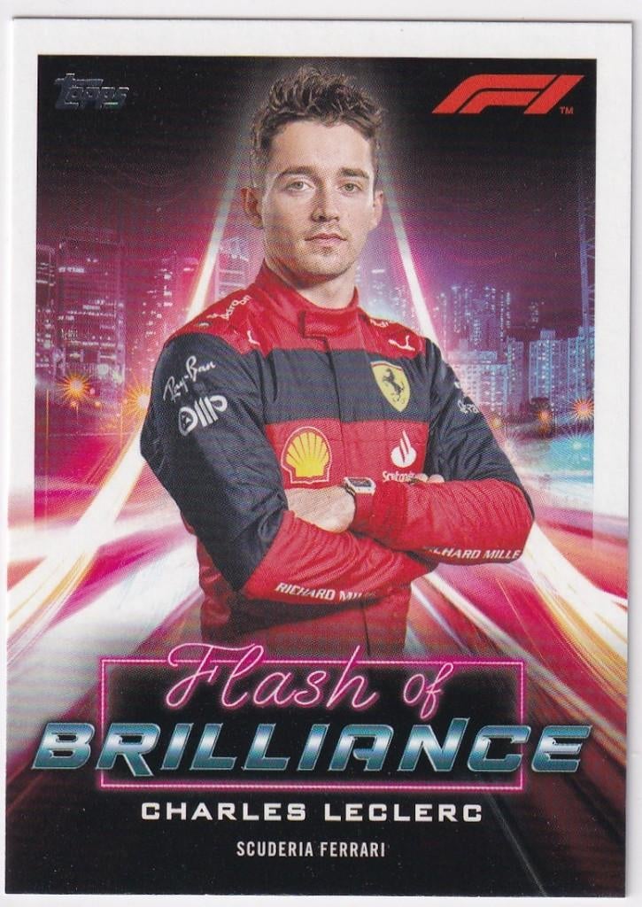Charles Leclerc Flash of Brilliance #FOB-CL