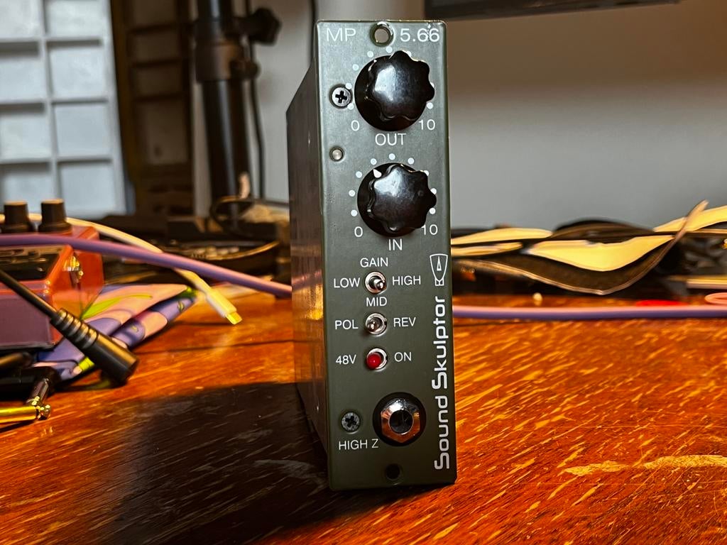 Sound Skulptor MP566 Tube Pre, Ophalen of Verzenden, Zo goed als nieuw, Zwart