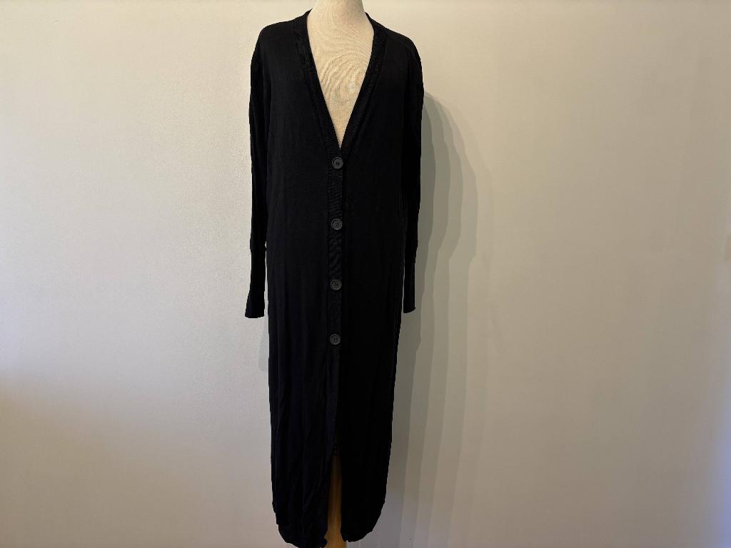 10 DAYS Lang Vest - Zwart - Linnen Mix - Maat 1 (38/M), Maat 38/40 (M), Zwart, 10 Days, Ophalen of Verzenden