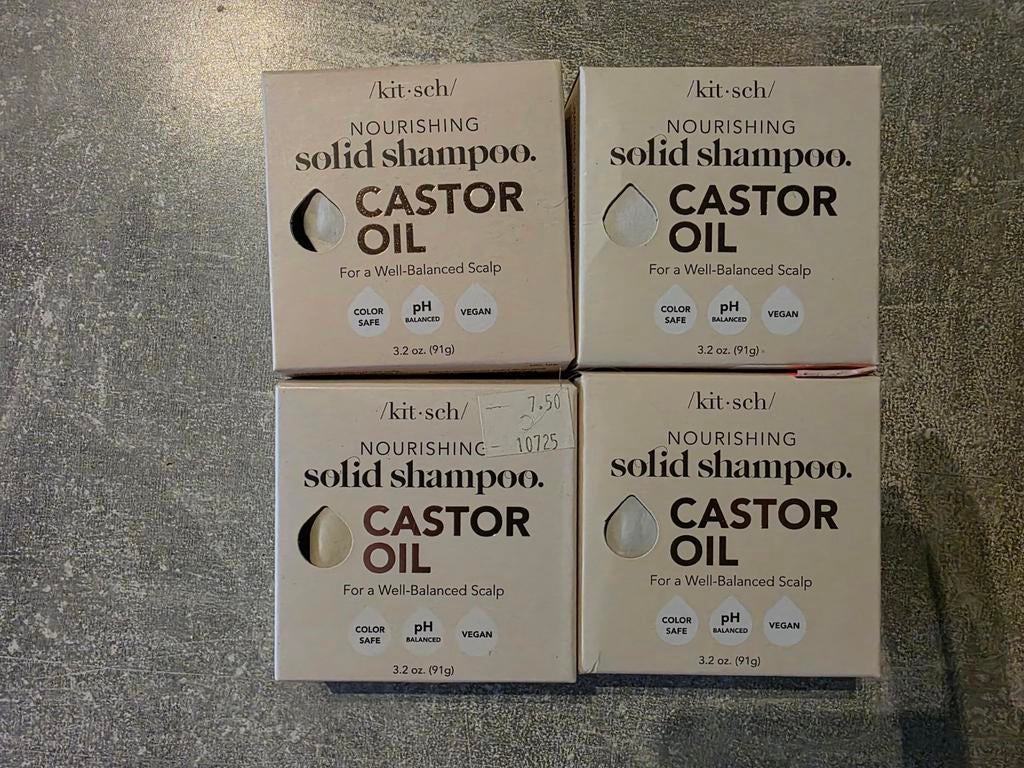 Kitsch Nourishing Solid Shampoo Castor Oil - Nieuw, Kitsch, Nieuw, Shampoo of Conditioner, Ophalen of Verzenden