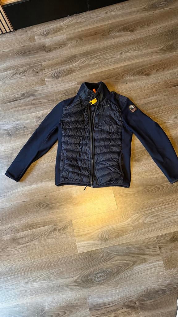 Originele blauwe Parajumpers jas met bon maat M, Ophalen of Verzenden, Zo goed als nieuw, Maat 48/50 (M), Blauw