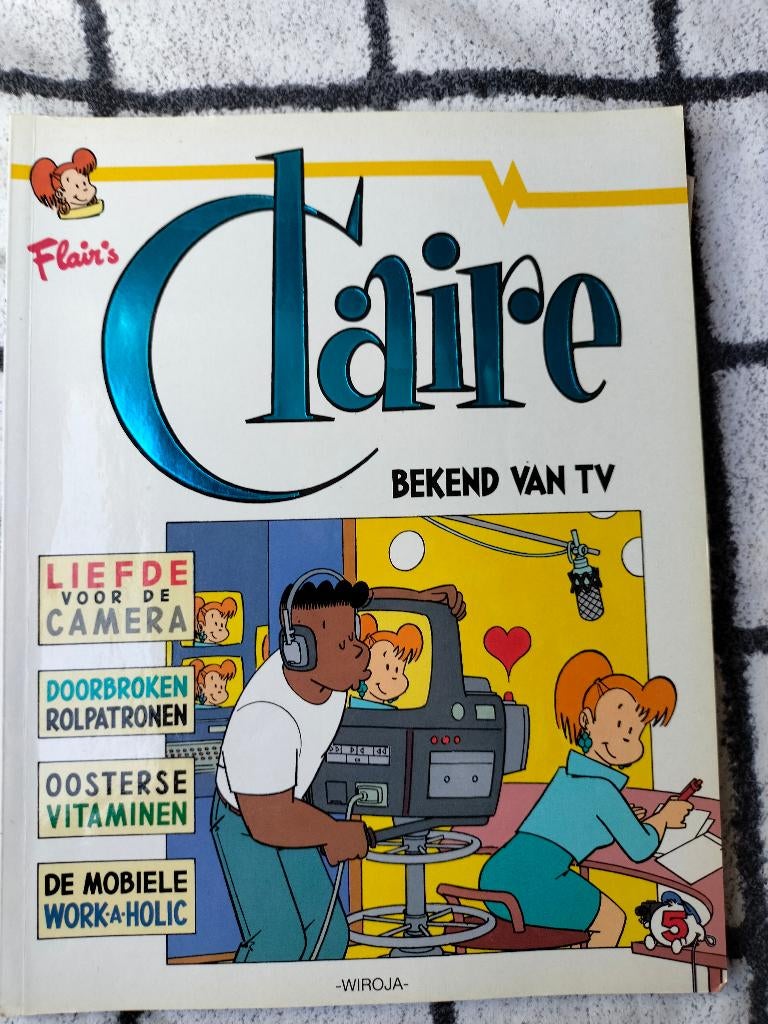 3x Stripboek Claire, Meerdere stripboeken, Ophalen of Verzenden, Gelezen